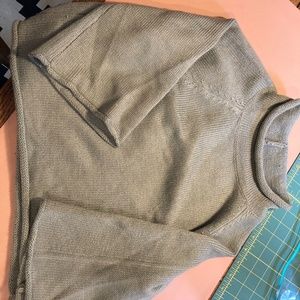 *BOGO* High-neck Bell-sleeved Sweater